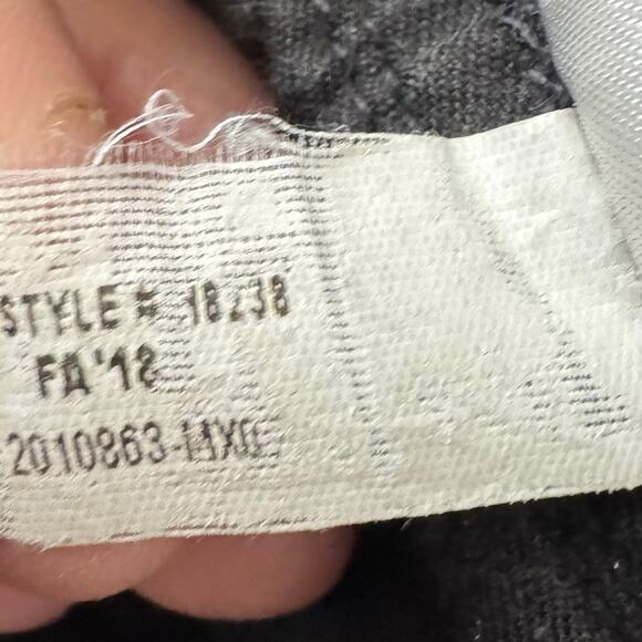 J. Crew Curvy Toothpick Black Washed Skinny Jeans Size 30 - Picture 9 of 9